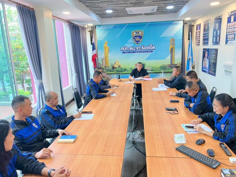 การประชุมบริหารประจำเดือนของหัวหน้าหน่วย ประจำเดือน พฤษภาคม 2569